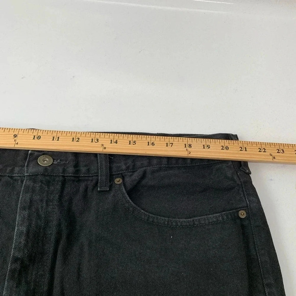 Urban Pipeline  Mens Jeans 42/30 Black Regular Fit Straight Leg 100% Cotton - Picture 7 of 7